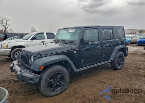 2016 Jeep Wrangler Unlimited Sport из США, поврежденный, VIN 1C4BJWDGXGL104147